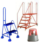 Mobile Safety Steps | Warehouse Ladders | Llibrary Steps | Platform Steps